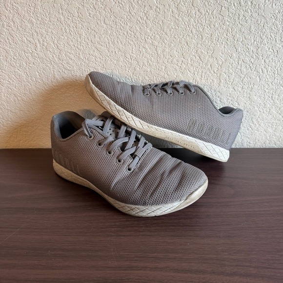 NOBULL Other - NOBULL Trainer Grey SuperFabric Low Top Sneakers‎ Mens 8 Womens 9.5
